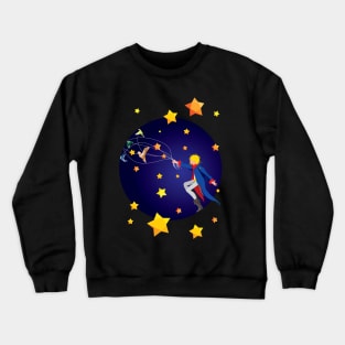 The Little Prince escape Crewneck Sweatshirt